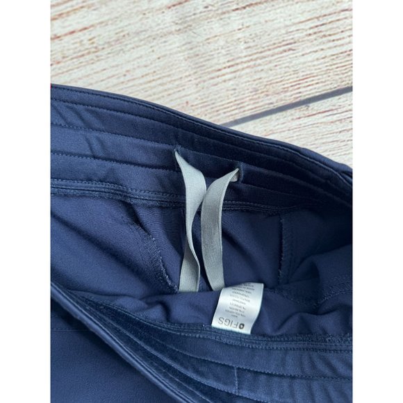 Figs Kanye Moto Scrub Slim Fit Pull On Pants Women's Size XS Navy - Picture 6 of 11